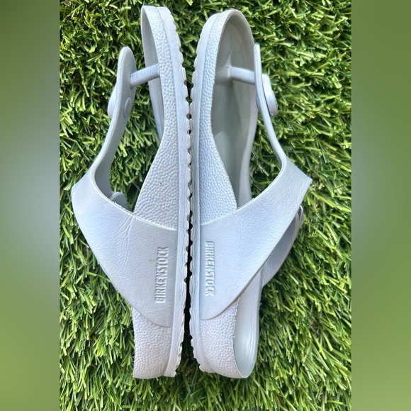 Birkenstock Silver Gizeh Essentials Kids EVA SZ 32/L1 - Picture 3 of 4